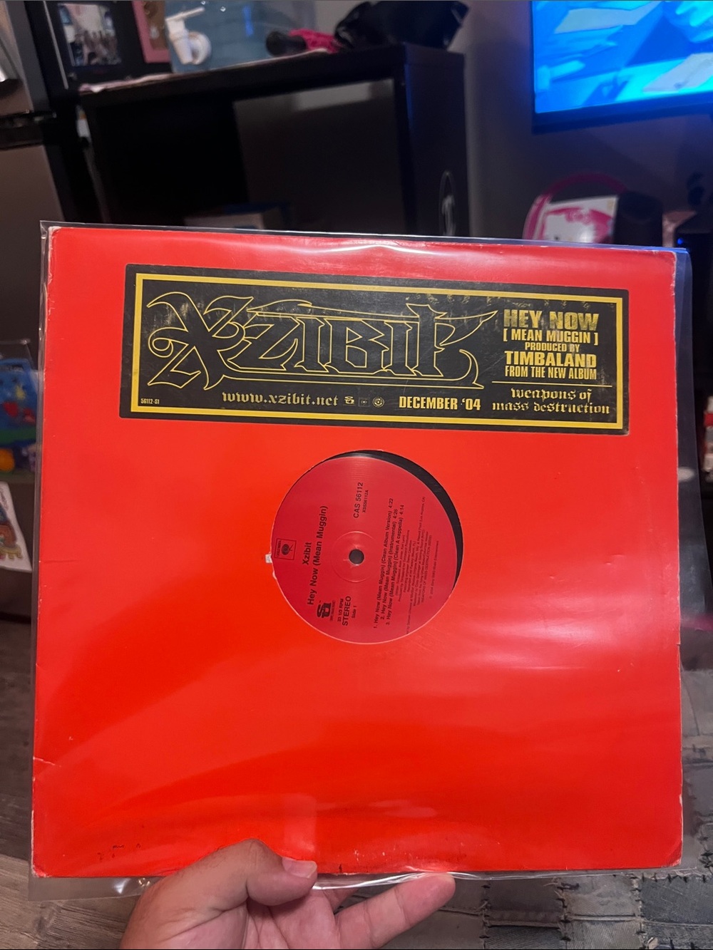Xzibit Hey Now (Mean Muggin) Vinyl Record
